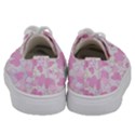 Valentine-background-hearts-bokeh Kids  Low Top Canvas Sneakers View4