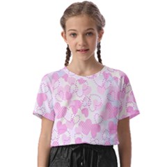 Valentine-background-hearts-bokeh Kids  Basic Tee by Zezheshop