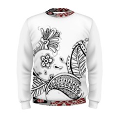 IM Fourth Dimension Black White 28 Men s Sweatshirt