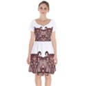 IM Fourth Dimension Colour 29 Short Sleeve Bardot Dress View1