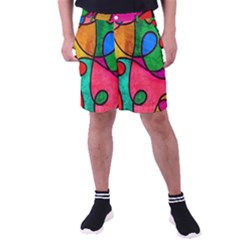 Abstract,e1 Men s Pocket Shorts by nateshop