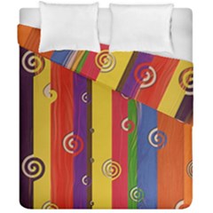 Abstract-e2 Duvet Cover Double Side (california King Size) by nateshop