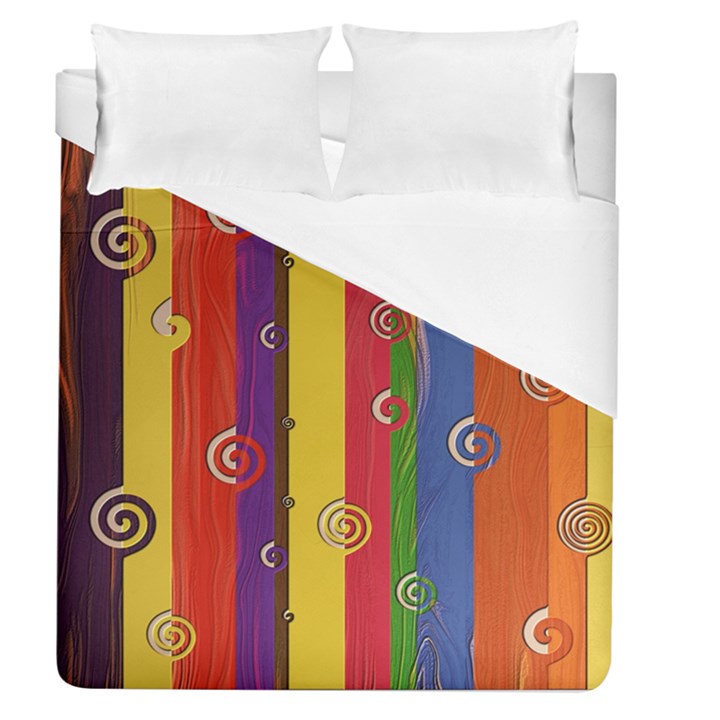 Abstract-e2 Duvet Cover (Queen Size)