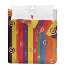 Abstract-e2 Duvet Cover Double Side (full/ Double Size) by nateshop