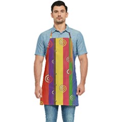 Abstract-e2 Kitchen Apron by nateshop