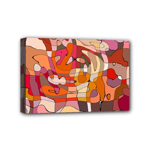 Abstract-ilustrasi Mini Canvas 6  X 4  (stretched) by nateshop