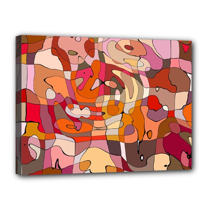 Abstract-ilustrasi Canvas 16  x 12  (Stretched)