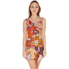 Abstract-ilustrasi Bodycon Dress by nateshop