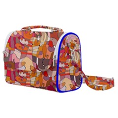 Abstract-ilustrasi Satchel Shoulder Bag