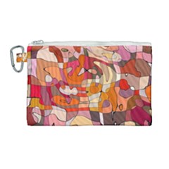 Abstract-ilustrasi Canvas Cosmetic Bag (large) by nateshop