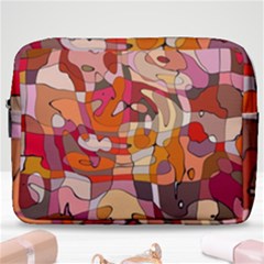 Abstract-ilustrasi Make Up Pouch (large) by nateshop