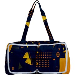 Abstract-geometric Multi Function Bag by nateshop