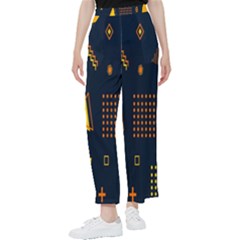 Abstract-geometric Women s Pants  by nateshop