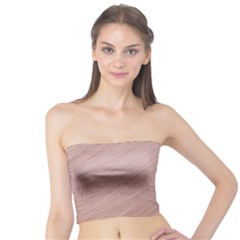 Background-pink Soft Tube Top by nateshop