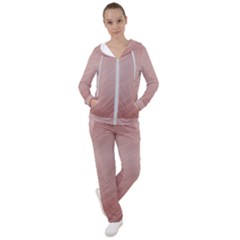 Background-pink Soft Women s Tracksuit by nateshop