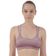 Background-pink Soft Line Them Up Sports Bra by nateshop