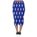 Banner-star Blue Midi Pencil Skirt View2