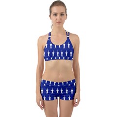 Banner-star Blue Back Web Gym Set by nateshop