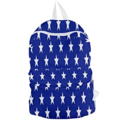 Banner-star Blue Foldable Lightweight Backpack by nateshop