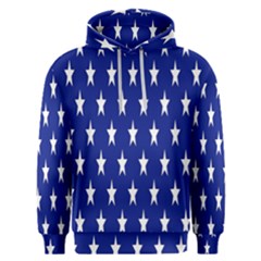 Banner-star Blue Men s Overhead Hoodie