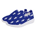 Banner-star Blue Women s Slip On Sneakers View2