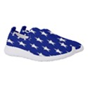 Banner-star Blue Women s Slip On Sneakers View3