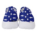 Banner-star Blue Women s Slip On Sneakers View4