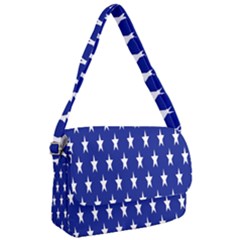 Banner-star Blue Courier Bag by nateshop