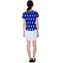 Banner-star Blue Women s Sports Top View2