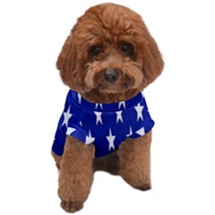 Banner-star Blue Dog T-shirt by nateshop