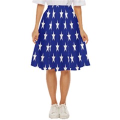 Banner-star Blue Classic Short Skirt by nateshop