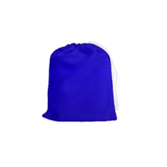 Blue Drawstring Pouch (small) by nateshop