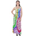 Circles-calor Sleeveless Velour Maxi Dress View1