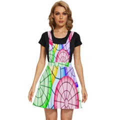 Circles-calor Apron Dress