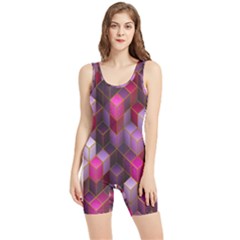 Cube-surface Women s Wrestling Singlet by nateshop