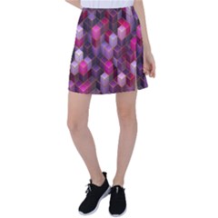 Cube-surface Tennis Skirt