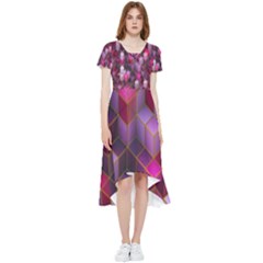 Cube-surface High Low Boho Dress by nateshop