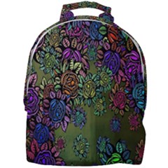 Flowers Mini Full Print Backpack by nateshop