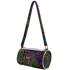 Flowers Mini Cylinder Bag by nateshop