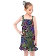 Flowers Kids  Overall Dress by nateshop