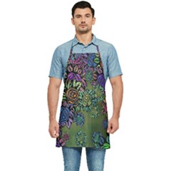 Flowers Kitchen Apron