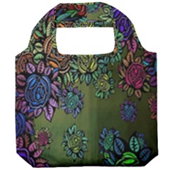 Flowers Foldable Grocery Recycle Bag