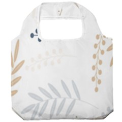 Flower-white Foldable Grocery Recycle Bag by nateshop