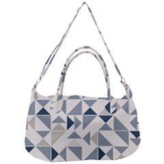 Geometric Removal Strap Handbag