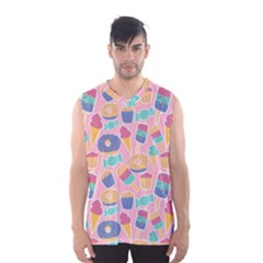 Ice-cream Men s Basketball Tank Top