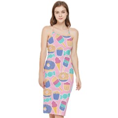 Ice-cream Bodycon Cross Back Summer Dress by nateshop