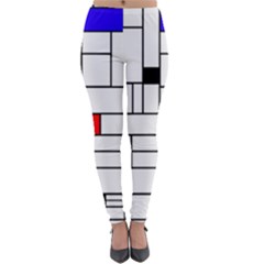 Illustration Geometric Abstract Plates Mosaic Lightweight Velour Leggings by Wegoenart