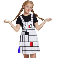 Illustration Geometric Abstract Plates Mosaic Kids  Apron Dress