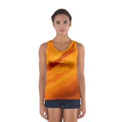 Abstract Painting Background Art Sport Tank Top  by Wegoenart