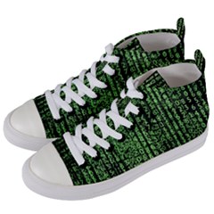 Matrix Women s Mid-top Canvas Sneakers by nateshop